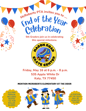 5th Grade End of Year Celebration